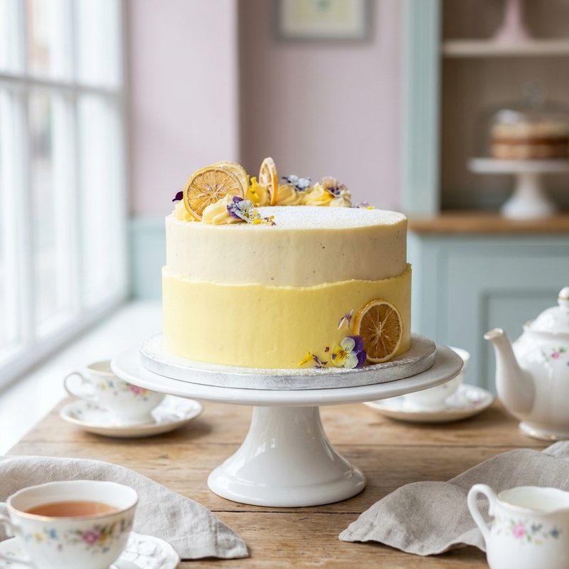 Afternoon Tea Birthday Cake