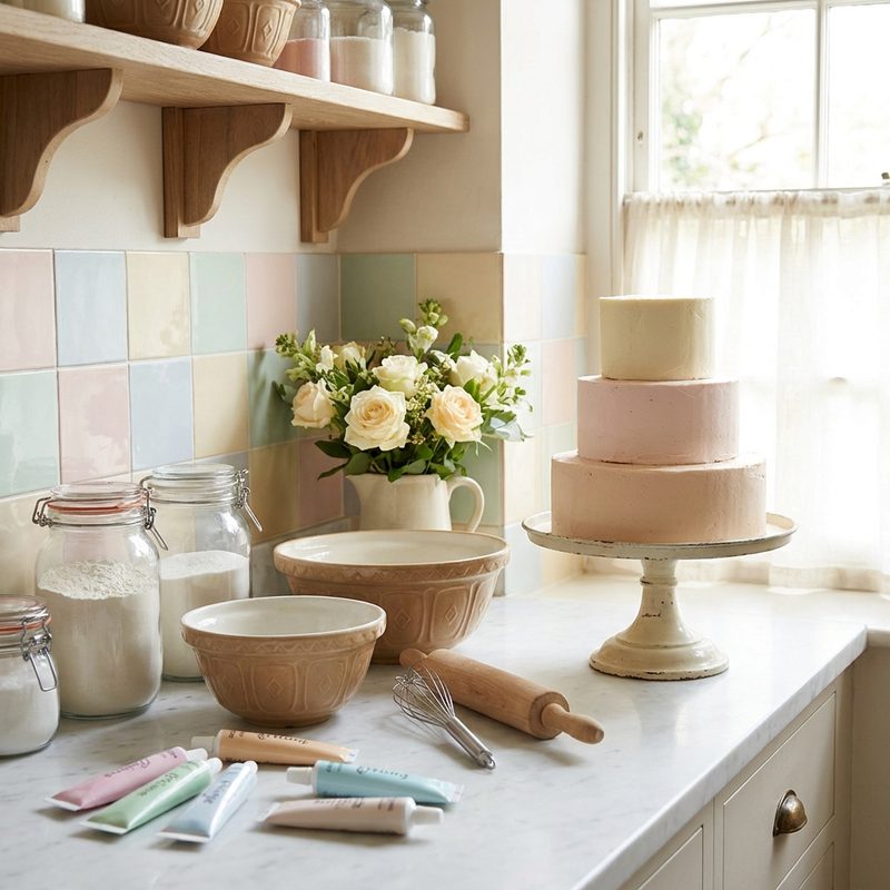 How to Stack a Tiered Cake