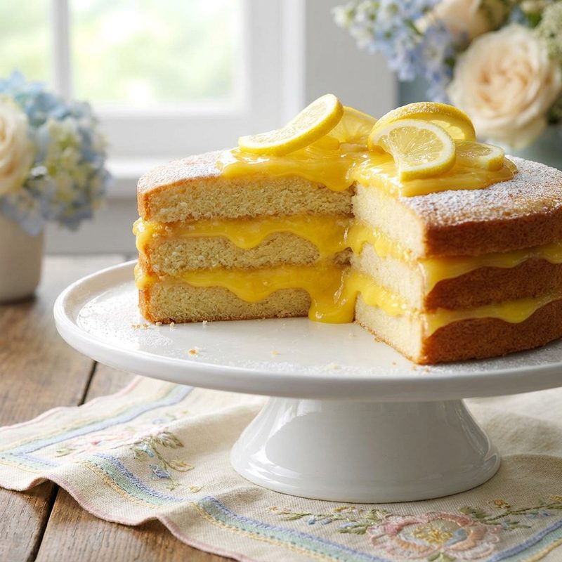 Lemon Curd Cake Filling