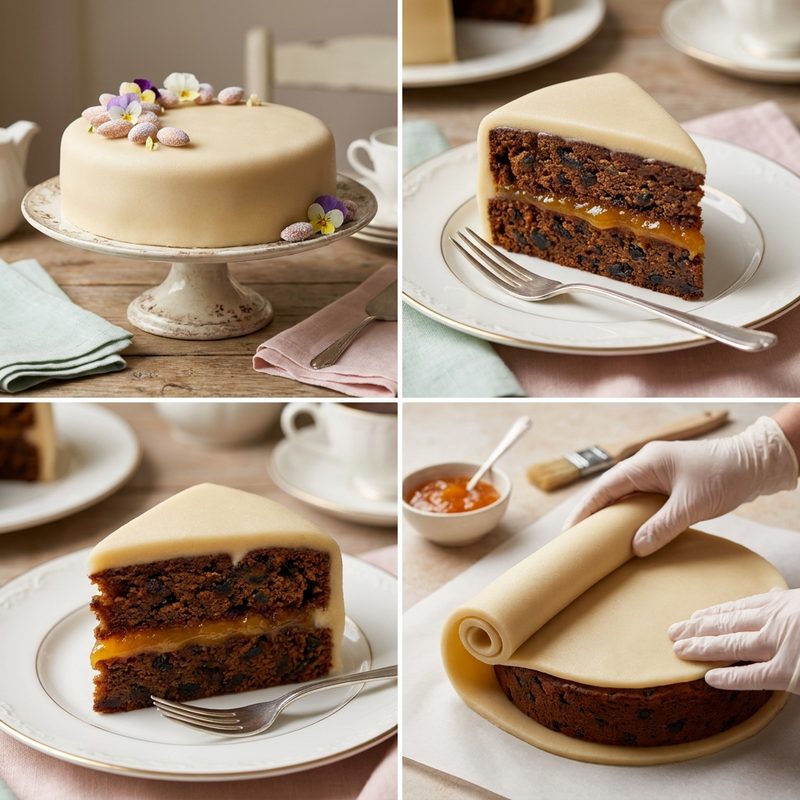 Marzipan for Covering Fruit Cake