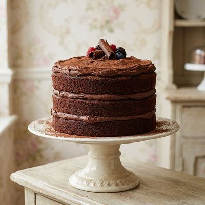 Chocolate Sponge for Layer Cakes