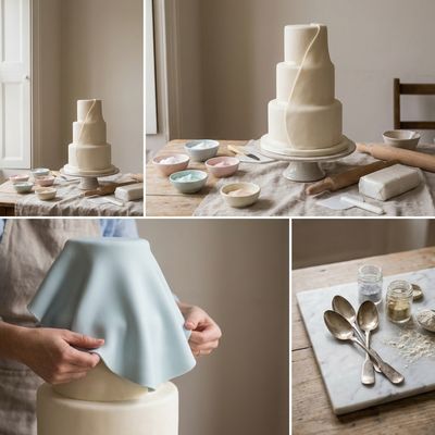 Covering a Cake with Fondant