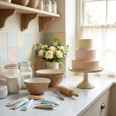 How to Stack a Tiered Cake