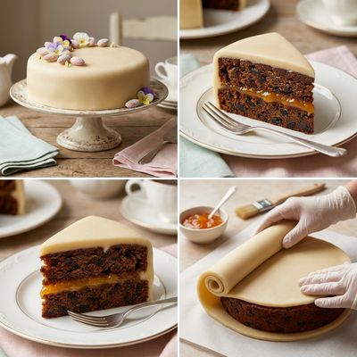 Marzipan for Covering Fruit Cake