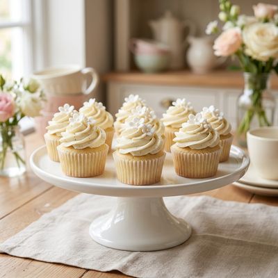 Mini Wedding Cupcakes